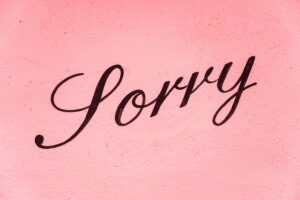 中国語で「ごめんなさい」「すみません」謝る時に使うフレーズ10選