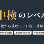 中検のレベル　何級から受ける？日程・受験料